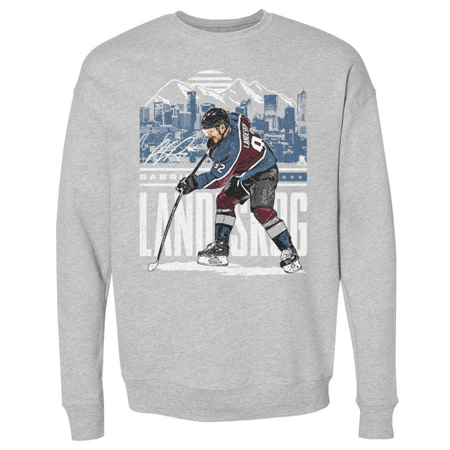 Gabriel Landeskog Men's Crewneck Sweatshirt | 500 LEVEL