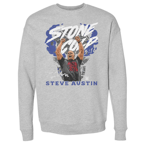 Stone Cold Steve Austin Men's Crewneck Sweatshirt | 500 LEVEL