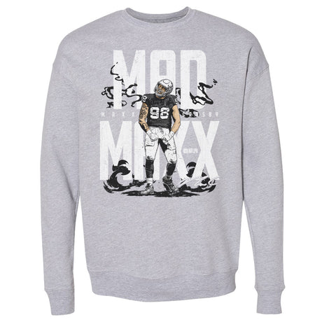 Maxx Crosby Men's Crewneck Sweatshirt | 500 LEVEL