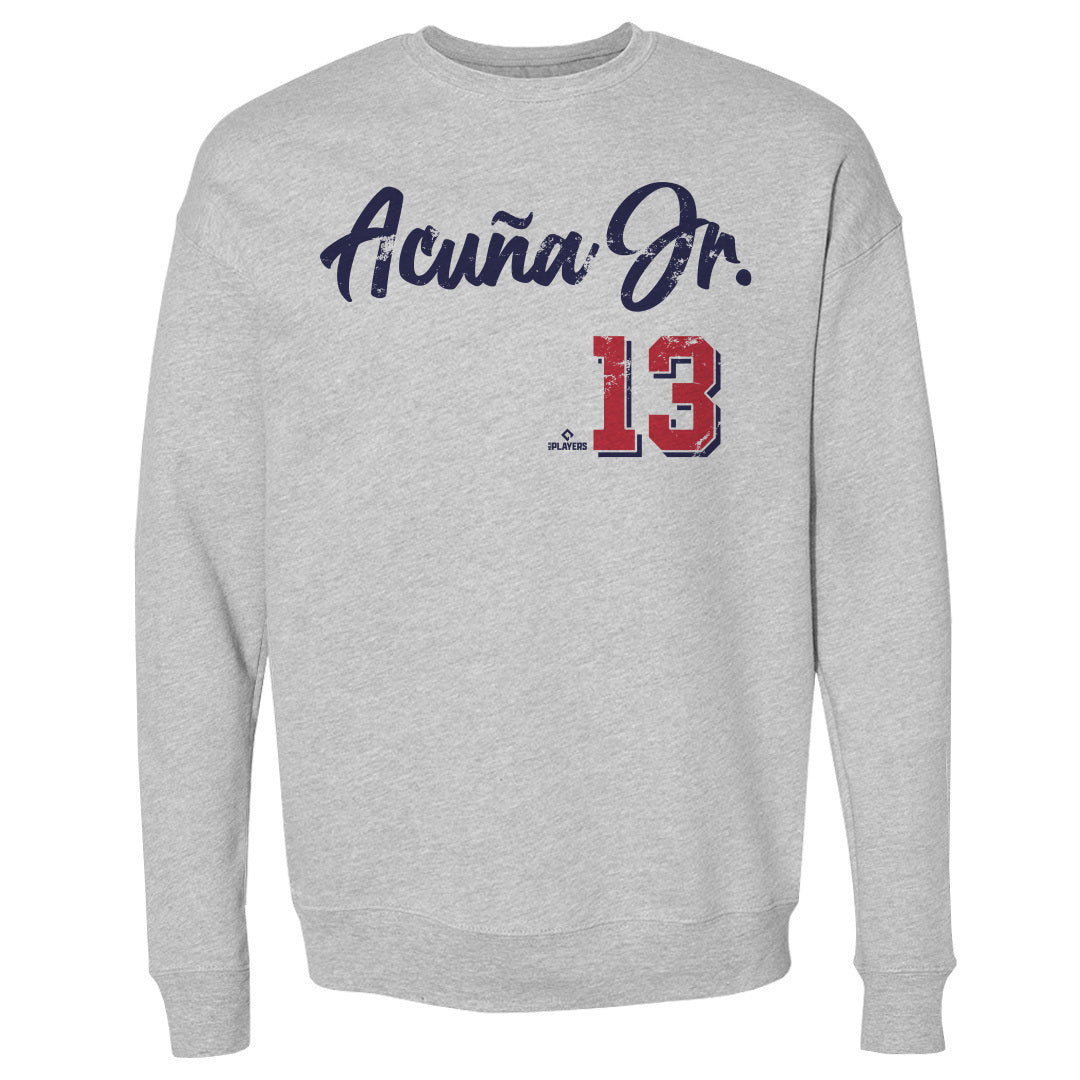 Ronald Acuna Jr. Men&#39;s Crewneck Sweatshirt | 500 LEVEL
