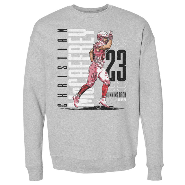 Christian McCaffrey Men's Crewneck Sweatshirt | 500 LEVEL