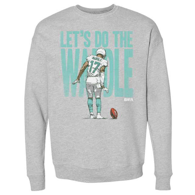 Jaylen Waddle Men's Crewneck Sweatshirt | 500 LEVEL