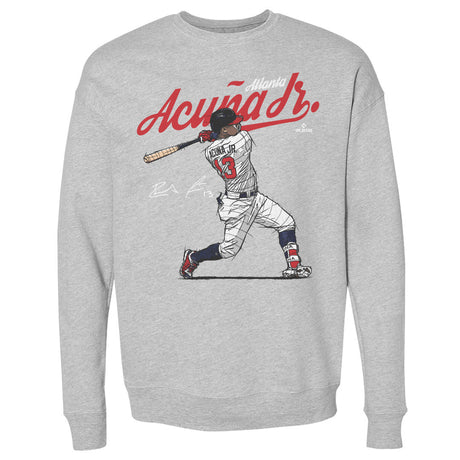 Ronald Acuna Jr. Men's Crewneck Sweatshirt | 500 LEVEL
