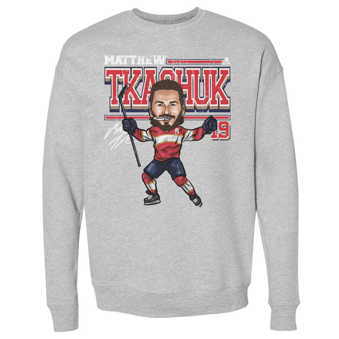Matthew Tkachuk Men's Crewneck Sweatshirt | 500 LEVEL
