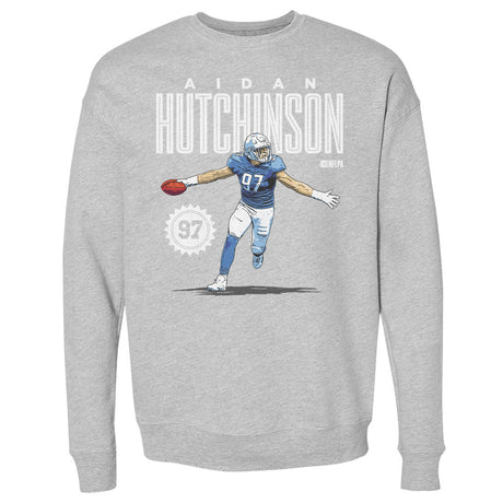 Aidan Hutchinson Men's Crewneck Sweatshirt | 500 LEVEL