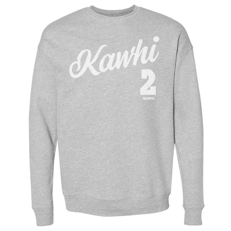 Kawhi Leonard Men's Crewneck Sweatshirt | 500 LEVEL