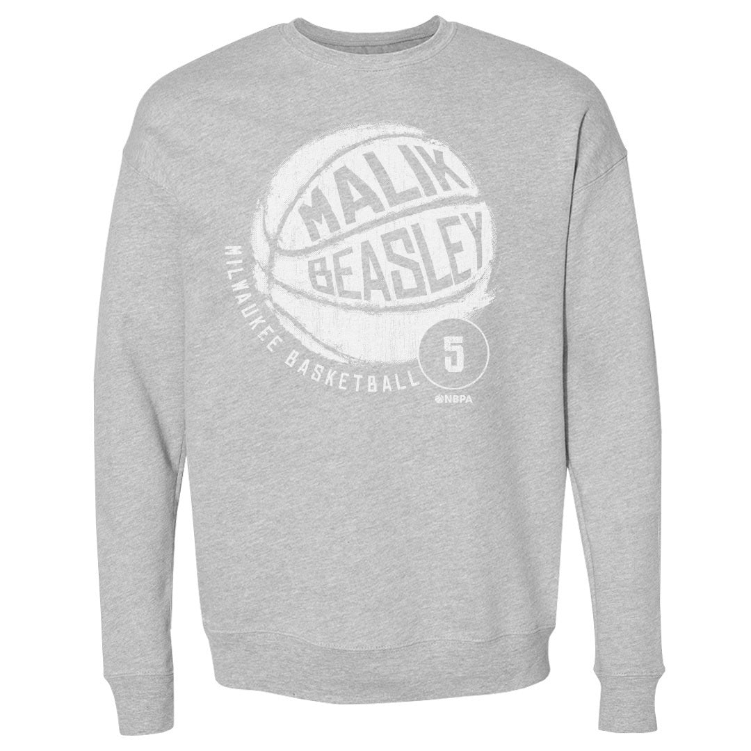 Malik Beasley Men&#39;s Crewneck Sweatshirt | 500 LEVEL