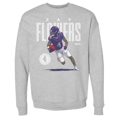 Zay Flowers Men's Crewneck Sweatshirt | 500 LEVEL