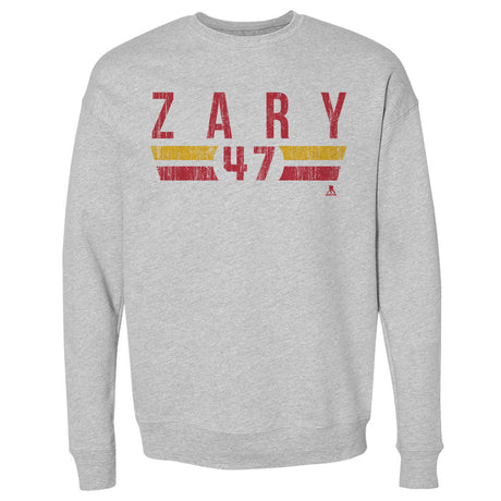 Connor Zary Men's Crewneck Sweatshirt | 500 LEVEL