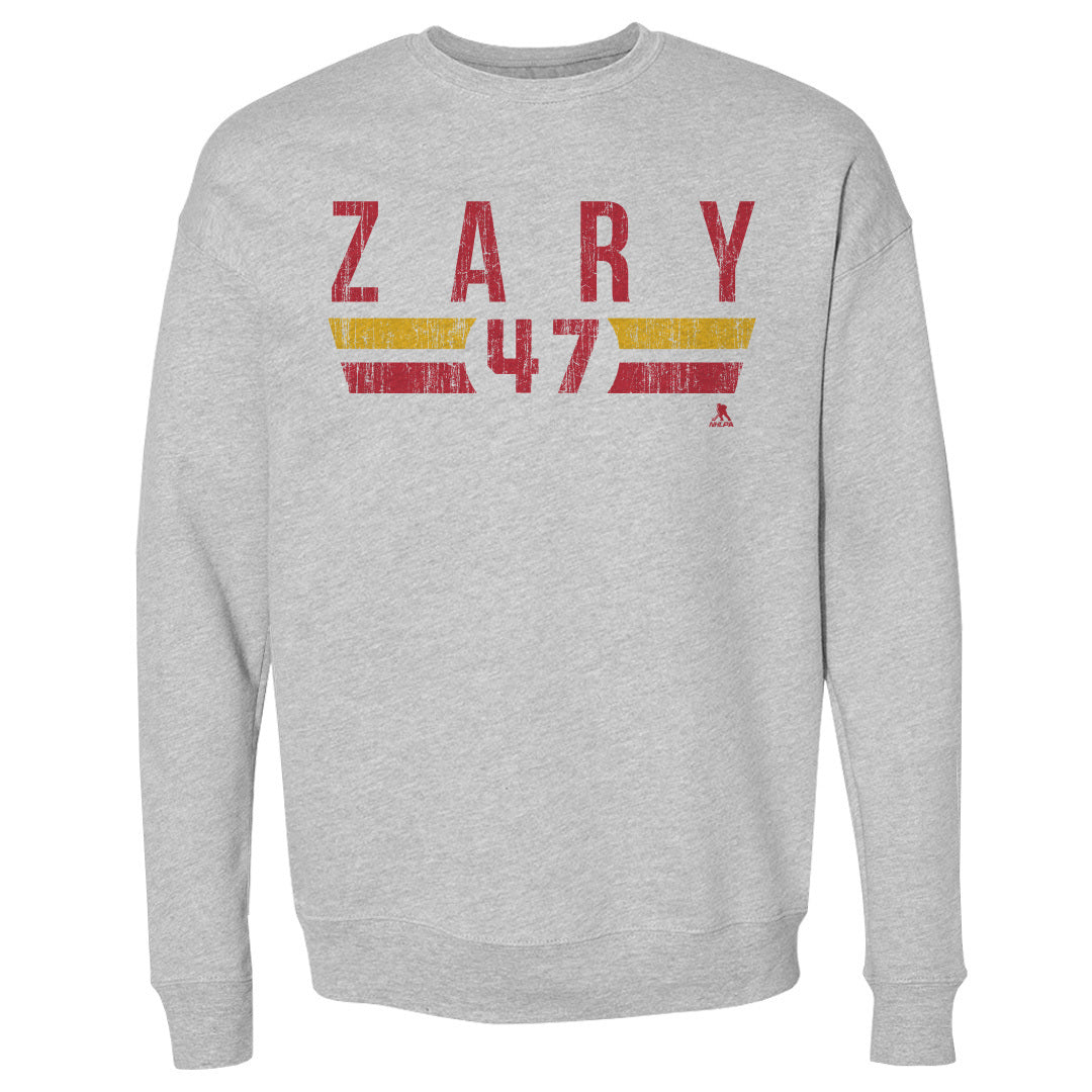 Connor Zary Men&#39;s Crewneck Sweatshirt | 500 LEVEL