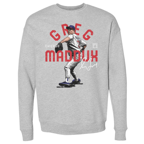 Greg Maddux Men's Crewneck Sweatshirt | 500 LEVEL