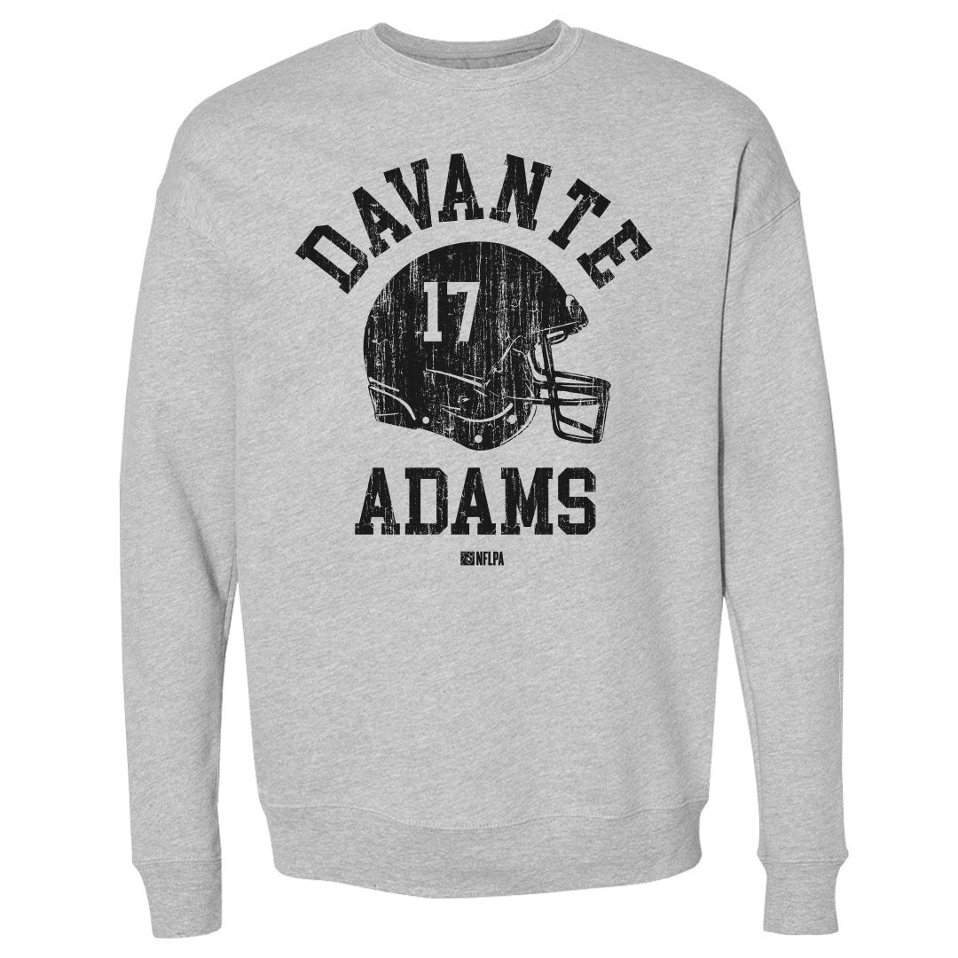 Davante Adams Men&#39;s Crewneck Sweatshirt | 500 LEVEL