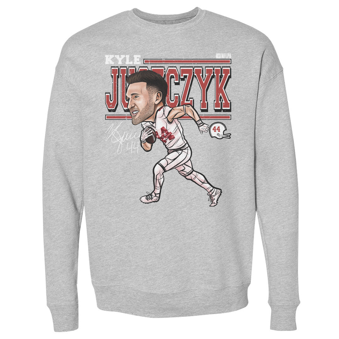 Kyle Juszczyk Men's Crewneck Sweatshirt | 500 LEVEL