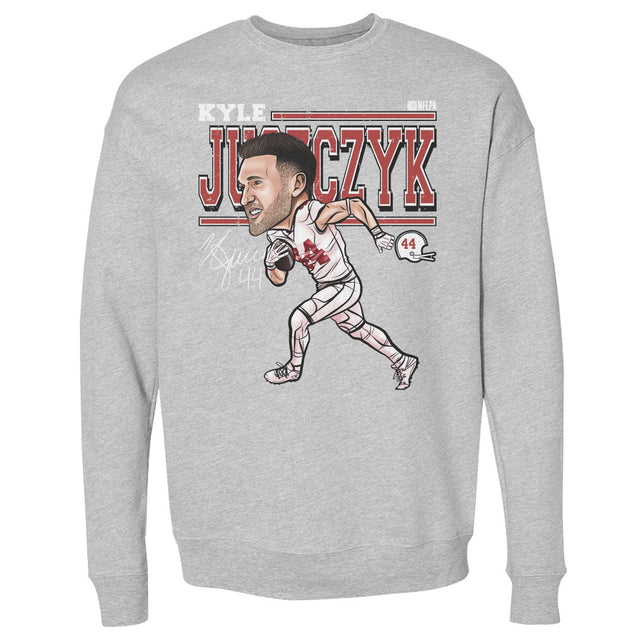 Kyle Juszczyk Men's Crewneck Sweatshirt | 500 LEVEL