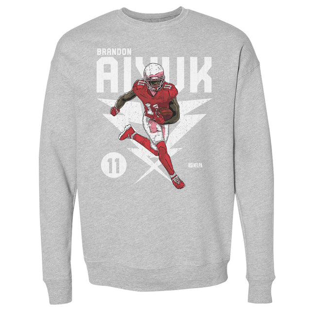 Brandon Aiyuk Men's Crewneck Sweatshirt | 500 LEVEL
