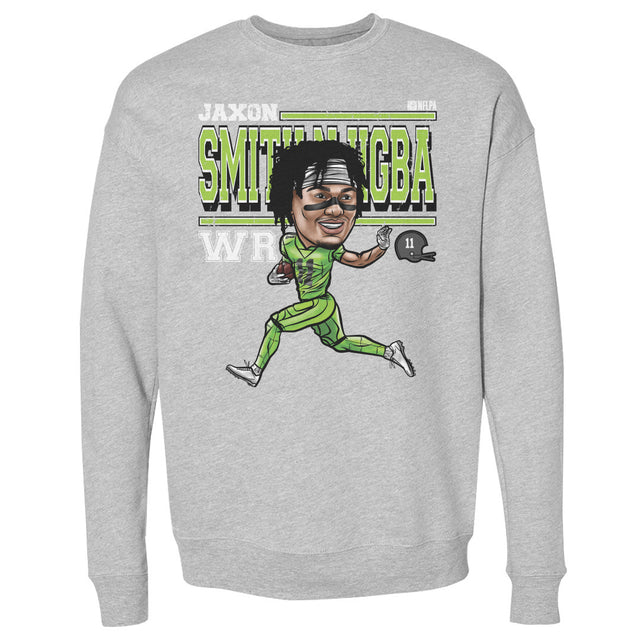Jaxon Smith-Njigba Men's Crewneck Sweatshirt | 500 LEVEL