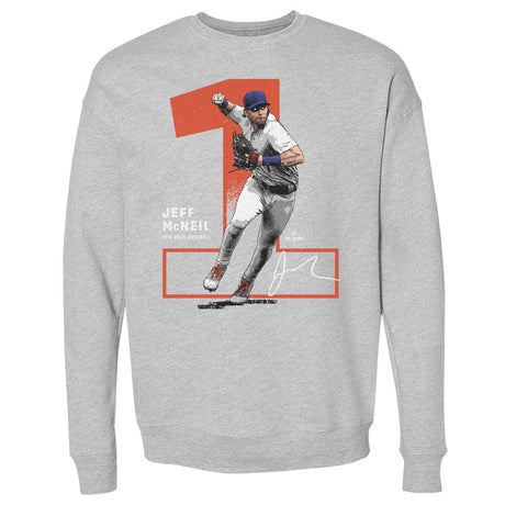 Jeff McNeil Men's Crewneck Sweatshirt | 500 LEVEL