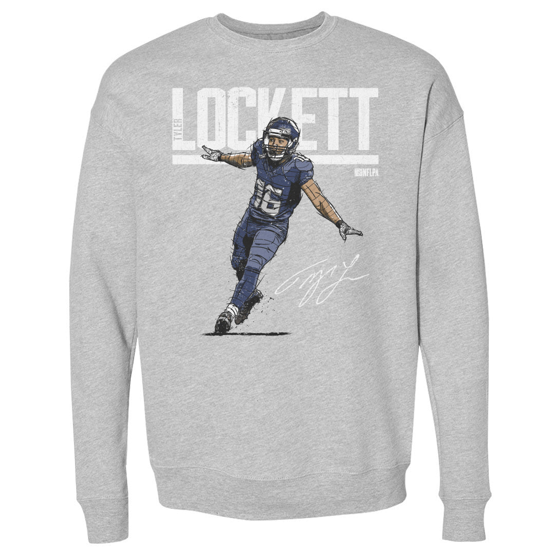 Tyler Lockett Men&#39;s Crewneck Sweatshirt | 500 LEVEL