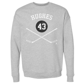 Luke Hughes Men's Crewneck Sweatshirt | 500 LEVEL