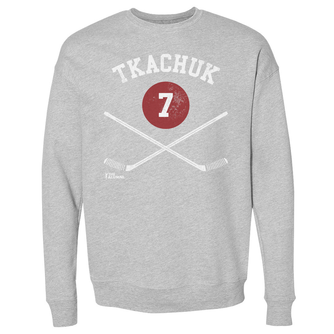 Keith Tkachuk Men&#39;s Crewneck Sweatshirt | 500 LEVEL
