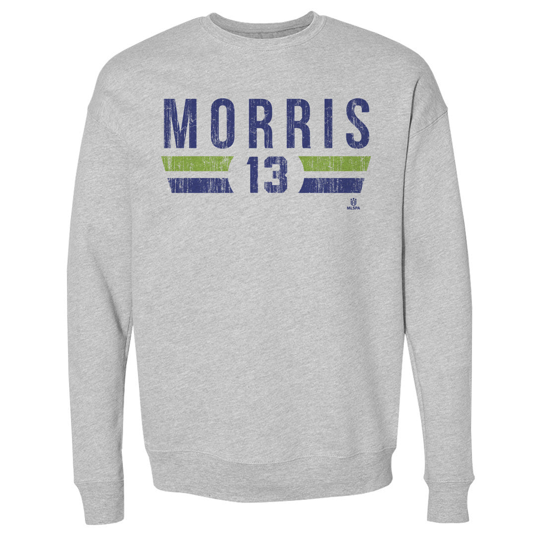 Jordan Morris Men&#39;s Crewneck Sweatshirt | 500 LEVEL
