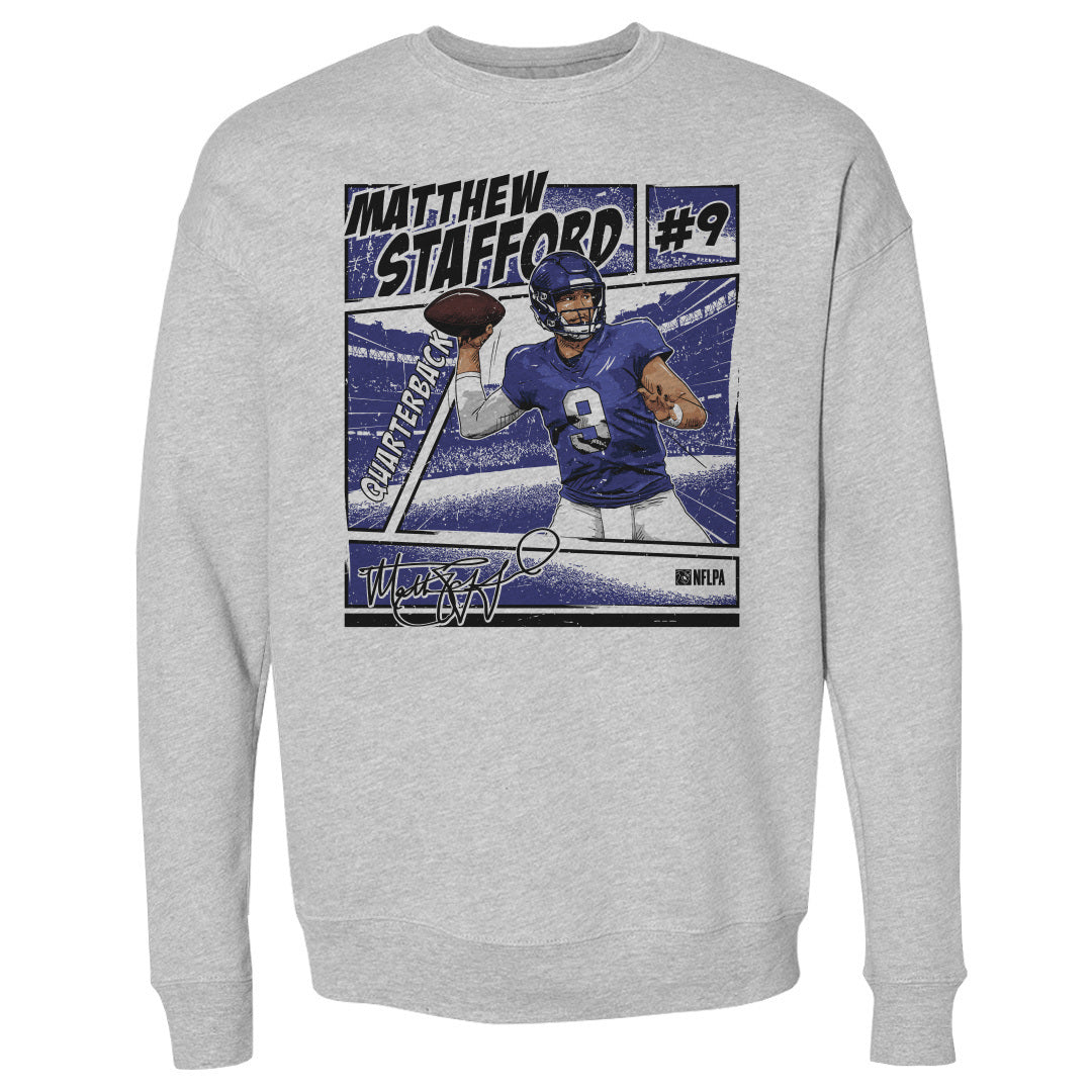 Matthew Stafford Men's Crewneck Sweatshirt | 500 LEVEL