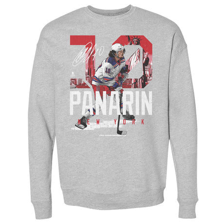 Artemi Panarin Men's Crewneck Sweatshirt | 500 LEVEL