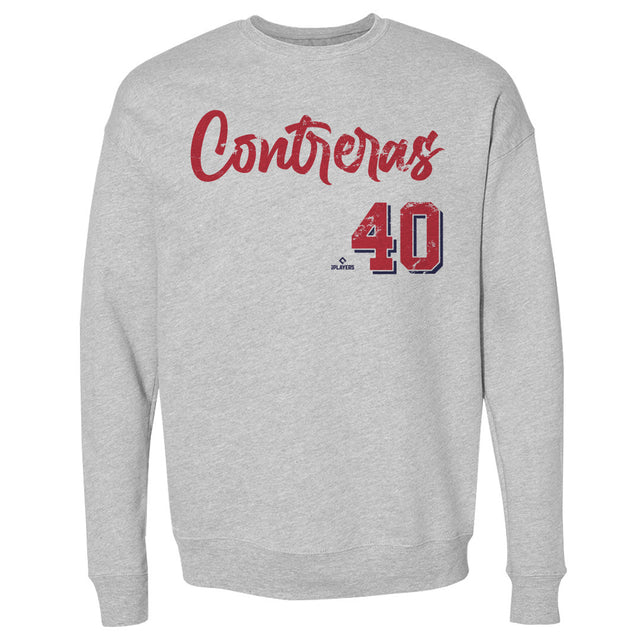 Willson Contreras Men's Crewneck Sweatshirt | 500 LEVEL