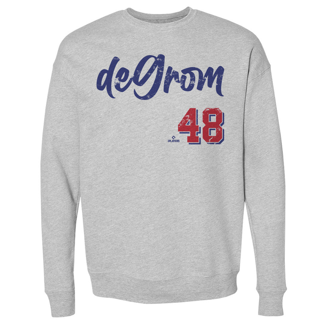Jacob deGrom Men's Crewneck Sweatshirt | 500 LEVEL
