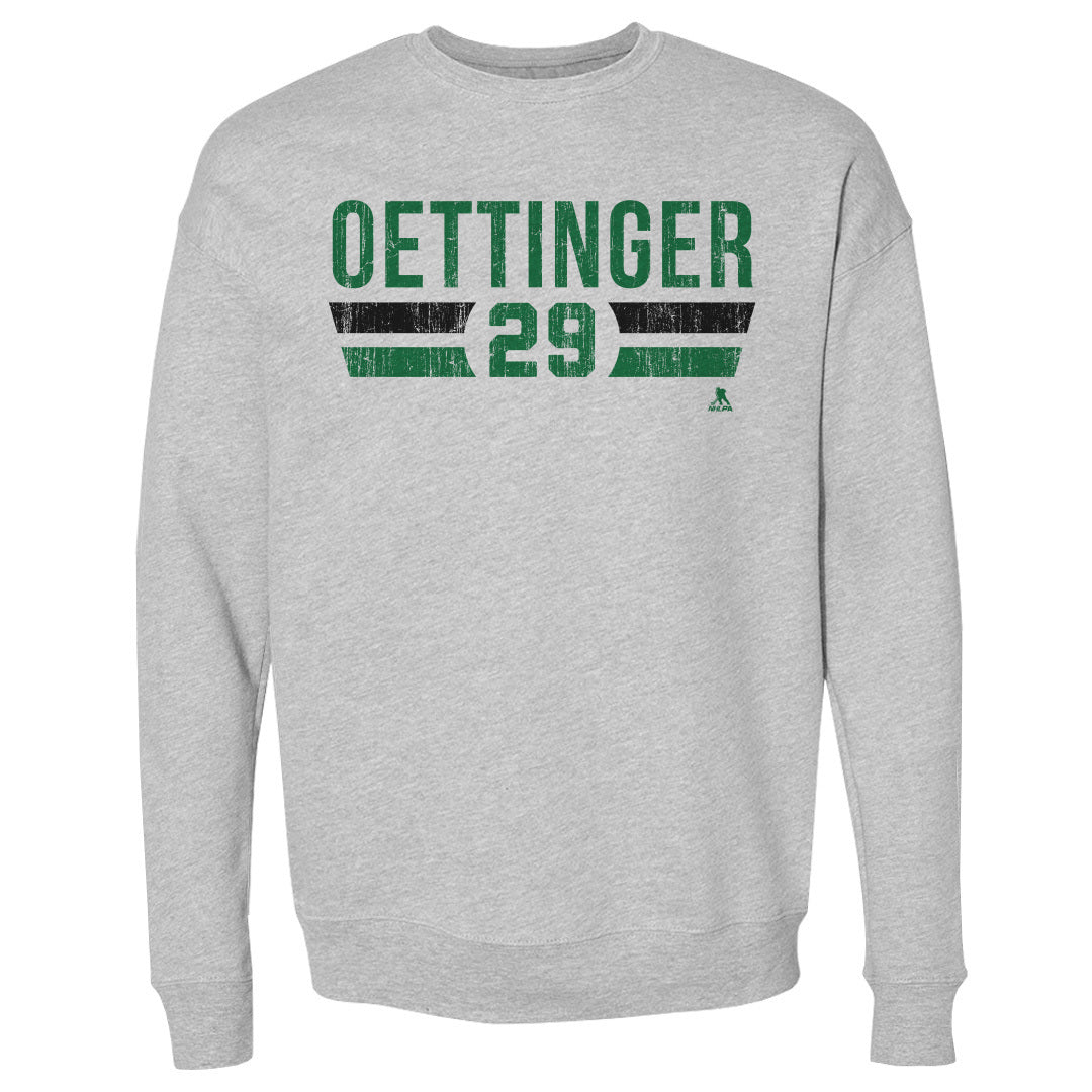 Jake Oettinger Men's Crewneck Sweatshirt | 500 LEVEL