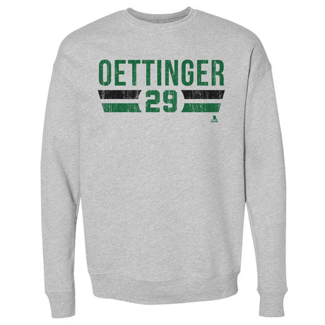 Jake Oettinger Men's Crewneck Sweatshirt | 500 LEVEL