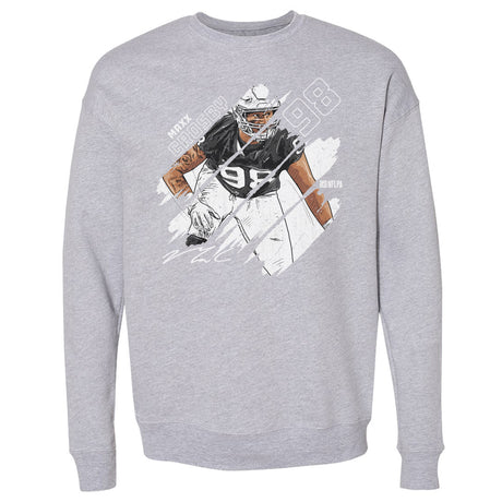 Maxx Crosby Men's Crewneck Sweatshirt | 500 LEVEL