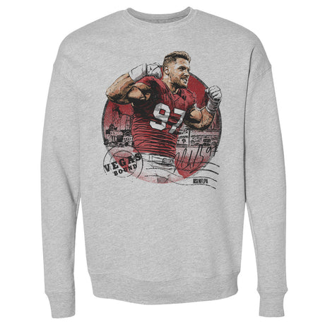 Nick Bosa Men's Crewneck Sweatshirt | 500 LEVEL