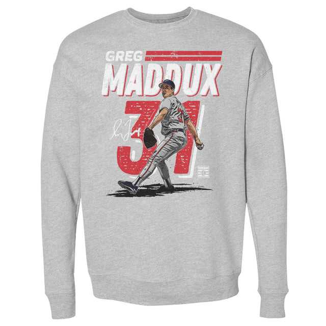 Greg Maddux Men's Crewneck Sweatshirt | 500 LEVEL