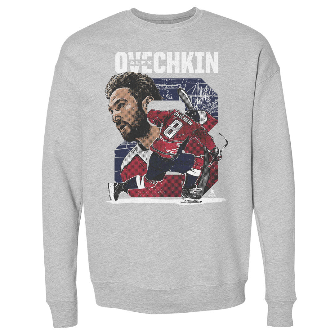 Alex Ovechkin Men's Crewneck Sweatshirt | 500 LEVEL