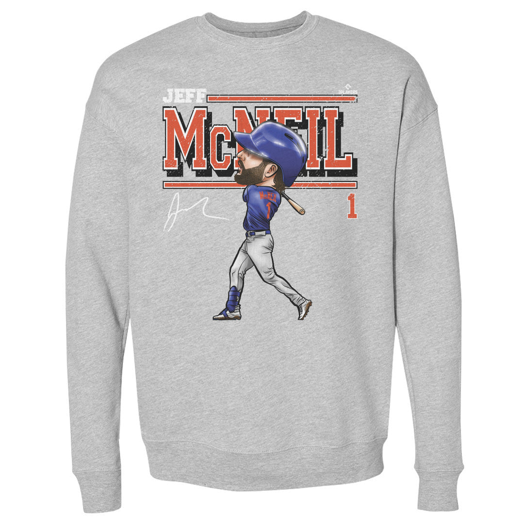 Jeff McNeil Men's Crewneck Sweatshirt | 500 LEVEL