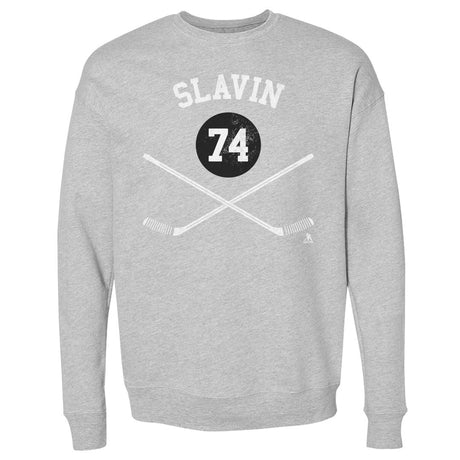 Jaccob Slavin Men's Crewneck Sweatshirt | 500 LEVEL
