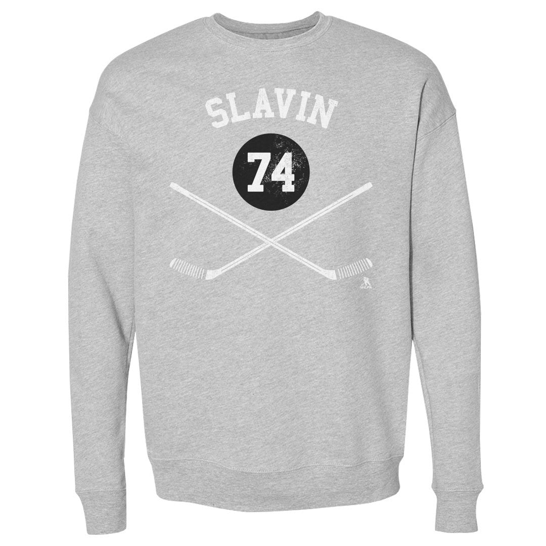 Jaccob Slavin Men&#39;s Crewneck Sweatshirt | 500 LEVEL