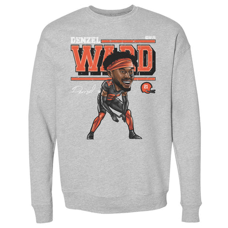 Denzel Ward Men's Crewneck Sweatshirt | 500 LEVEL
