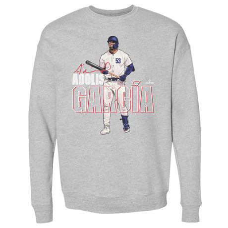 Adolis Garcia Men's Crewneck Sweatshirt | 500 LEVEL