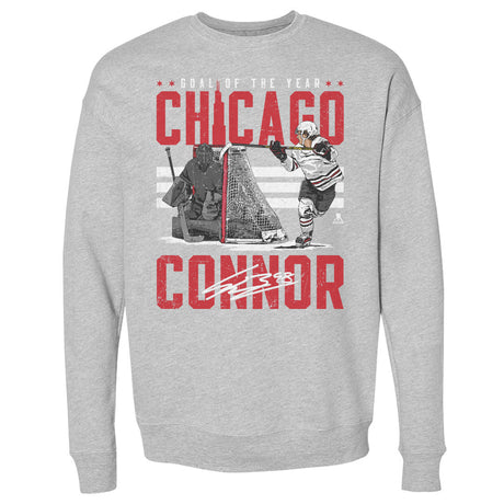 Connor Bedard Men's Crewneck Sweatshirt | 500 LEVEL