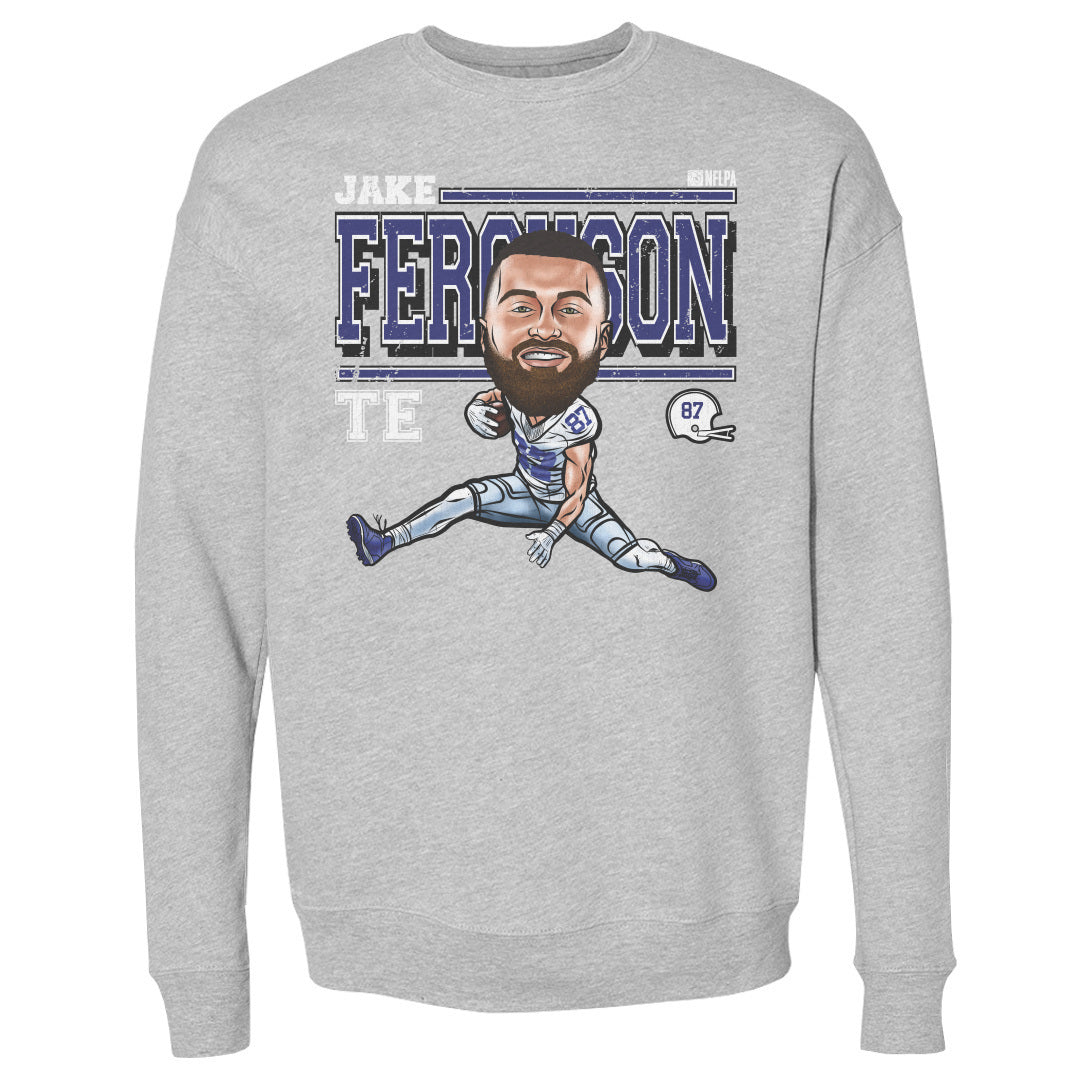 Jake Ferguson Men's Crewneck Sweatshirt | 500 LEVEL