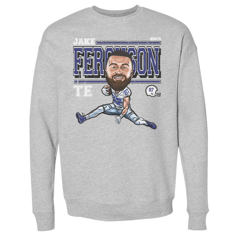 Jake Ferguson Men's Crewneck Sweatshirt | 500 LEVEL
