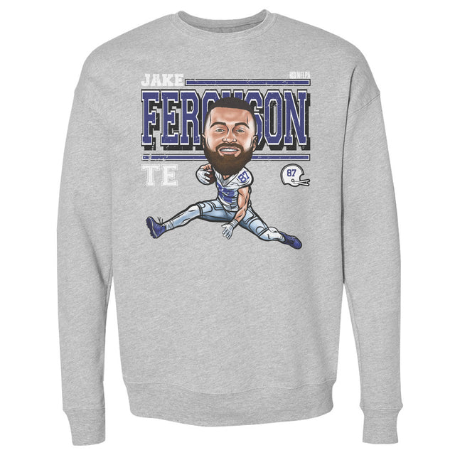 Jake Ferguson Men's Crewneck Sweatshirt | 500 LEVEL