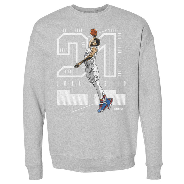 Joel Embiid Men's Crewneck Sweatshirt | 500 LEVEL