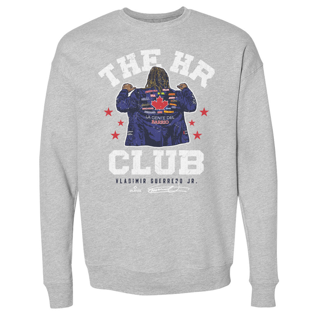 Vladimir Guerrero Jr. Men's Crewneck Sweatshirt | 500 LEVEL