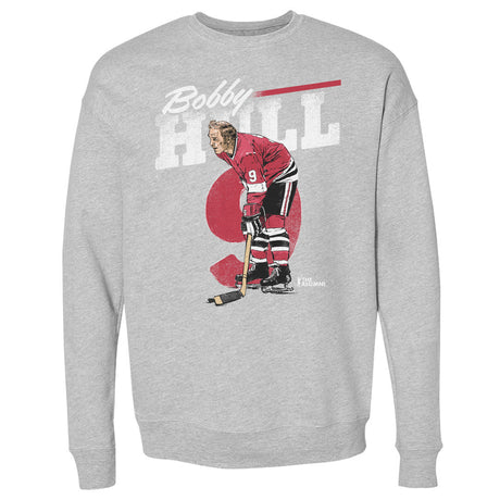 Bobby Hull Men's Crewneck Sweatshirt | 500 LEVEL