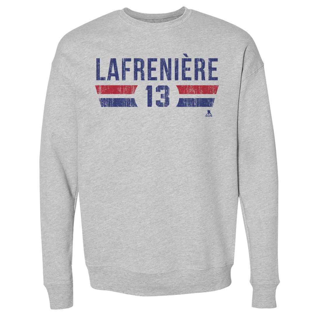 Alexis Lafreniere Men&#39;s Crewneck Sweatshirt | 500 LEVEL