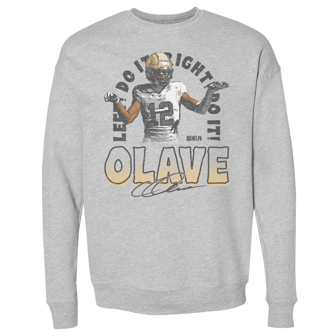 Chris Olave Men's Crewneck Sweatshirt | 500 LEVEL