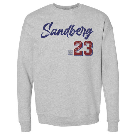 Ryne Sandberg Men's Crewneck Sweatshirt | 500 LEVEL